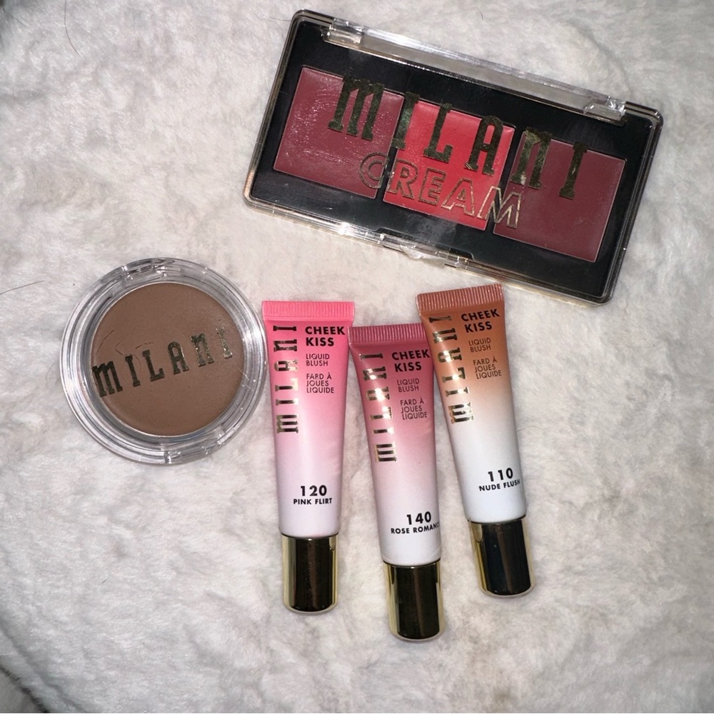 Milani cream bronzer blush and gel blush bundle